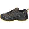 Salomon Unisex Junior’s XA Pro V8 Mid Waterproof Trail Running Shoes for Kids(Olive Night/Black/Sulphur)