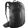 Salomon Unisex Trailblazer 30, Hiking & Trekking Backpack, 30-Liter – BLACK/ALLOY – NS(Black / Alloy)