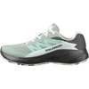Salomon Women’s Alphaglide Gore-Tex Trail Running Shoe, Waterproof All-Terrain Shoes for Trail Running & Hiking(Green Milieu/Asphalt/Clearly Aqua)