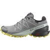 Salomon Women’s Speedcross GTX, Waterproof Trail Running Shoes(Sharkskin/Clearly Aqua/Sunny Lime)