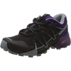 Salomon Women’s XA PRO 3D Gore-Tex Waterproof Trail Running Shoes(Black Black Acai Lead)