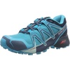 Salomon Women’s XA PRO 3D Gore-Tex Waterproof Trail Running Shoes(Blue Bluebird Reflecting Pond Mallard Blue)