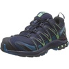 Salomon Women’s XA PRO 3D Gore-Tex Waterproof Trail Running Shoes(Blue Navy Blazer Lyons Blue Spruce Stone)