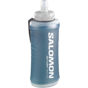 Salomon Active Handheld Running Water Bottle, Collapsible Soft Flask with Twist Cap, BPA-Free – Minimalist Hydration for Training & Daily Runs(16.9 Ounces)