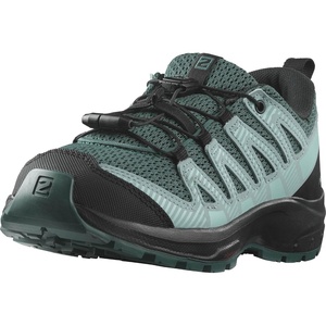 Salomon Kids Xa Pro V8 (Little Kid/Big Kid)(Stargazer/Black/Blue Radiance)