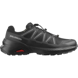 Salomon Men’s Speedcross Peak Gore-Tex Trail Running Shoe, Waterproof All-Terrain Performance for Hiking & Long Trail Sessions(Black/Black/Asphalt)