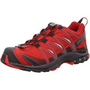 Salomon Men’s XA PRO 3D Gore-Tex Waterproof Trail Running Shoes(Red Red Dahlia Black Barbados Cherry)