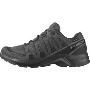 Salomon Men’s X-Adventure Recon Gore-Tex Hiking Shoe, Waterproof Traction and Support for Fast Hikes & Mixed Terrain(Asphalt/Castlerock/Black)
