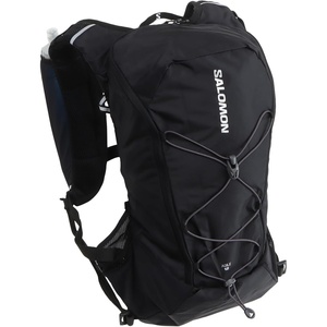 Salomon Unisex Agile 12 Set, Hydration & Storage Vest with 500ml Flasks Included(Black)