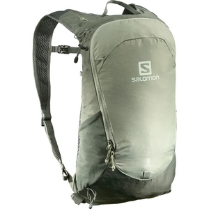 Salomon Unisex Trailblazer 20, Hiking & Trekking Backpack, 20-Liter – Black / Alloy – NS(Wrought Iron/Sedona Sage)