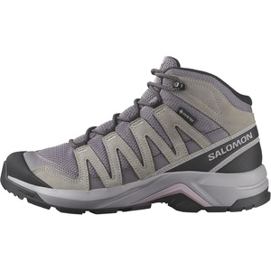 Salomon Women’s X-Adventure Recon Mid Gore-Tex Hiking Shoe, Waterproof Stability for Rugged Hiking Trails & All-Weather Trekking(Excalibur/Gull/Nirvana)